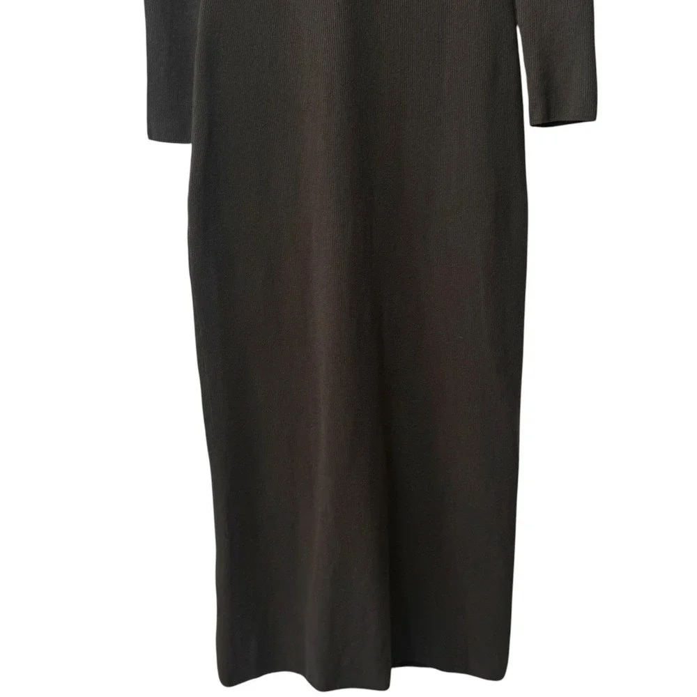 Free People Beach‎ Trixie Sweater Maxi Dress Ribbed Coastal Minimalist Chic M